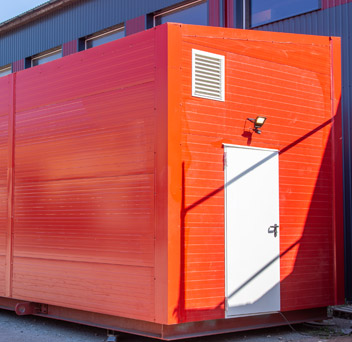 Mika Muntola 1MW container boilerhouse Mika Muntola 1MW container boilerhouse