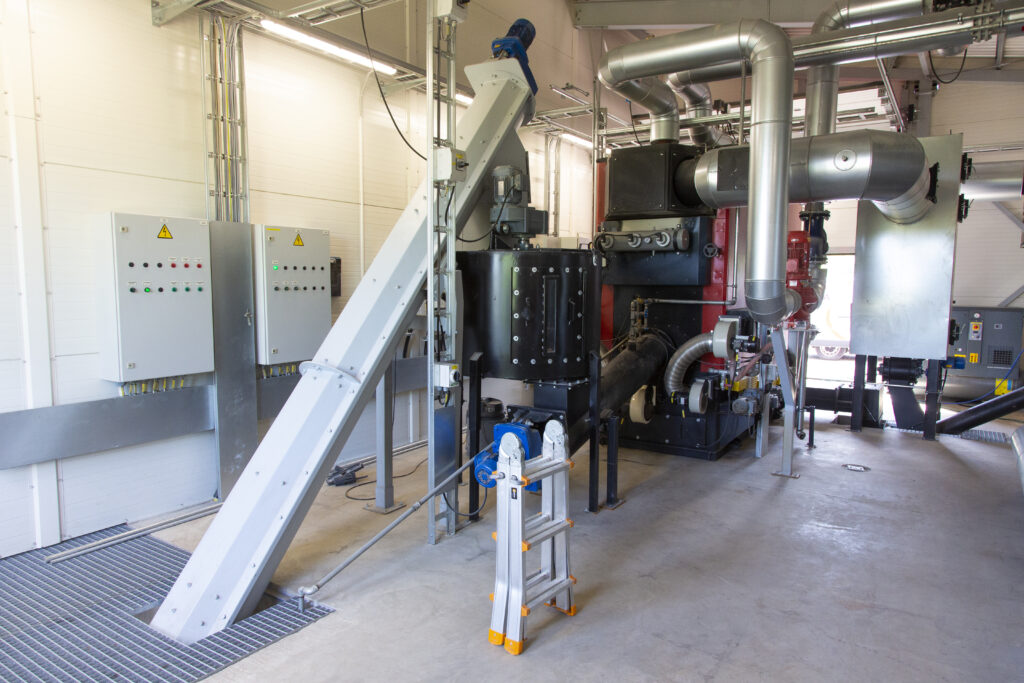 Boiler houses, Pellet energy